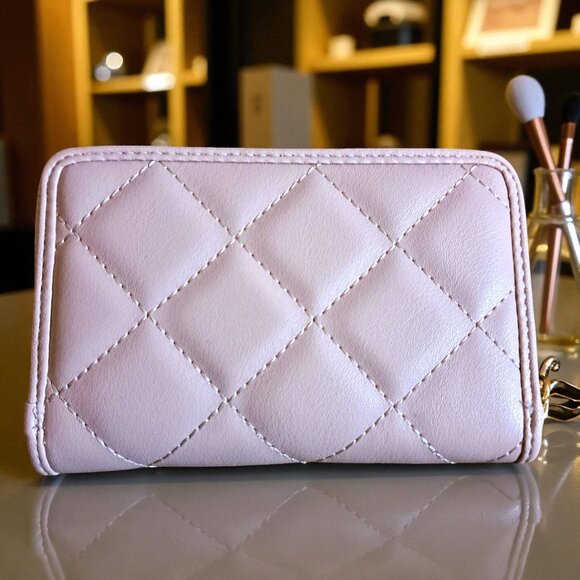 Juicy Couture Girls Only Dusty Blush Pink Zip Around Wallet NWOT - Picture 9 of 9